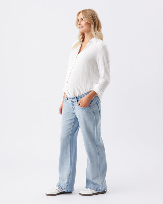 Ripe Maternity Billie Elastic Waist Jean