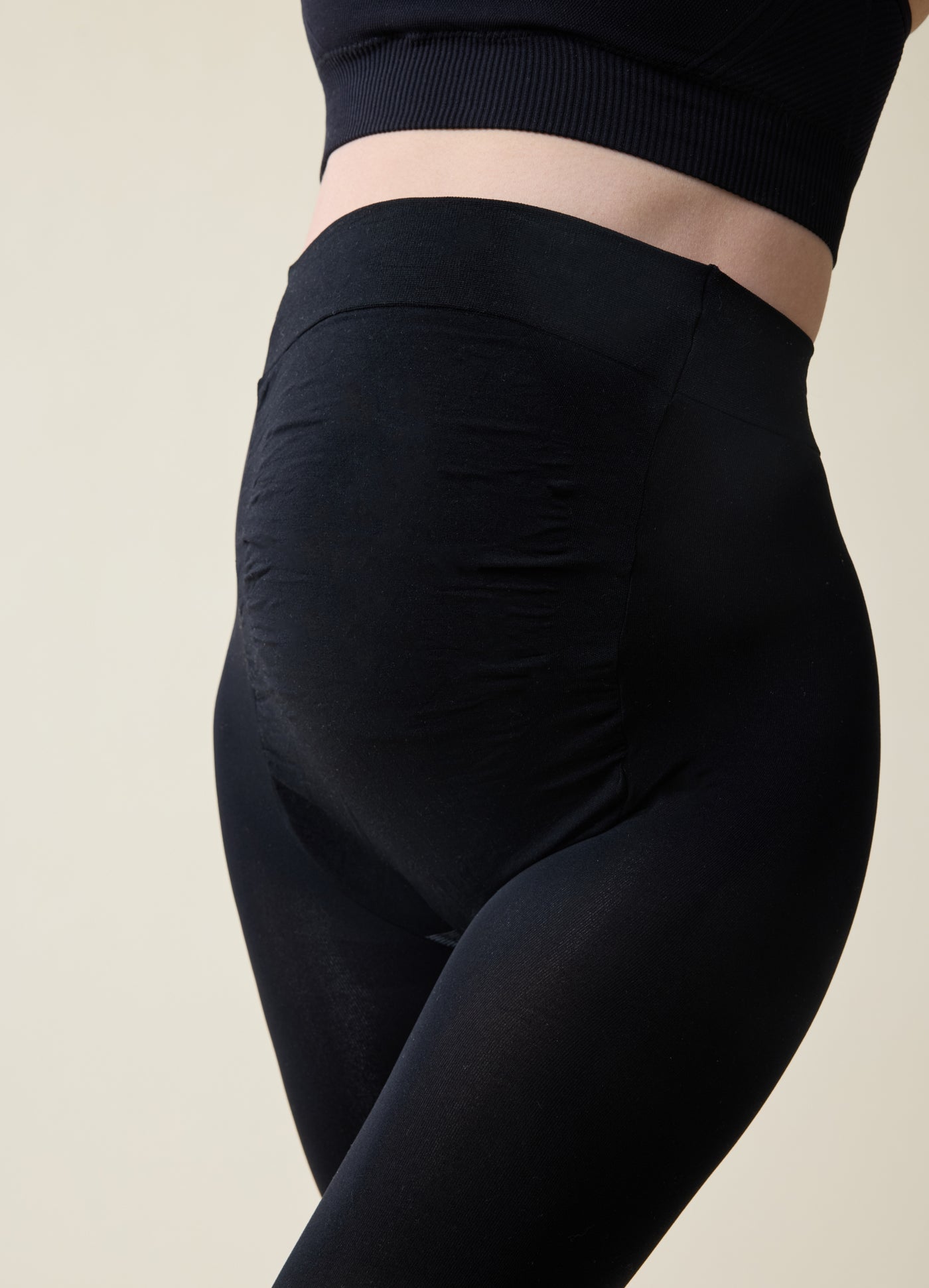 Ingrid & Isabel Opaque Maternity Tight (Black)