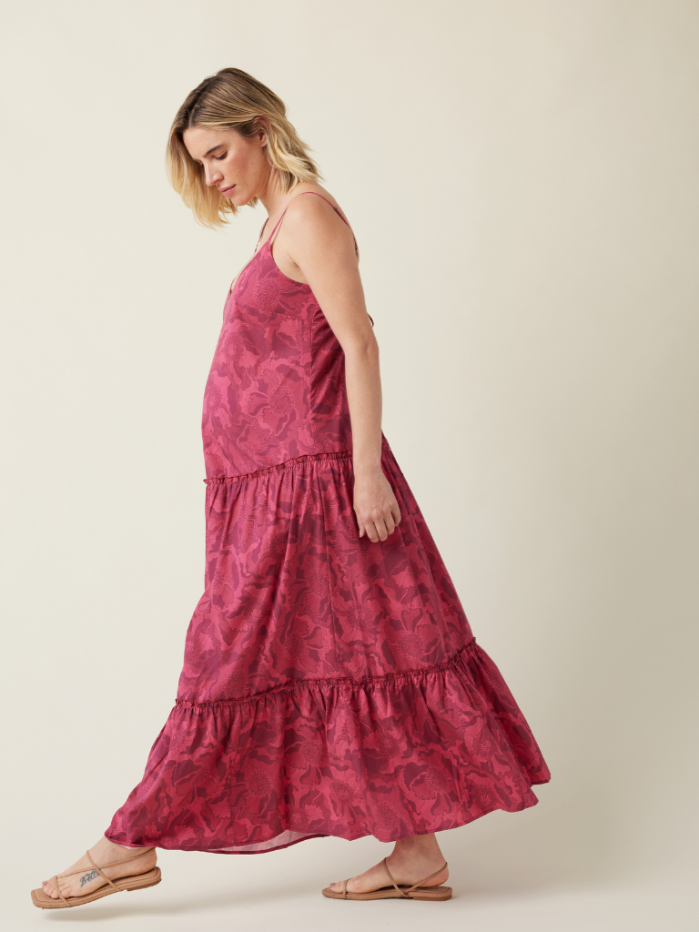 black formal dress maxi Love Letters | Black Puff-Sleeve Maxi Dress main image 0