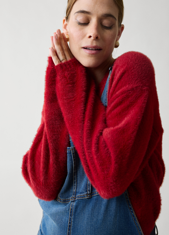 The Fluffy Maternity + Postpartum Sweater