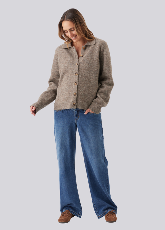 Ripe Maternity Billie Elastic Waist Jeans -  Dark Wash