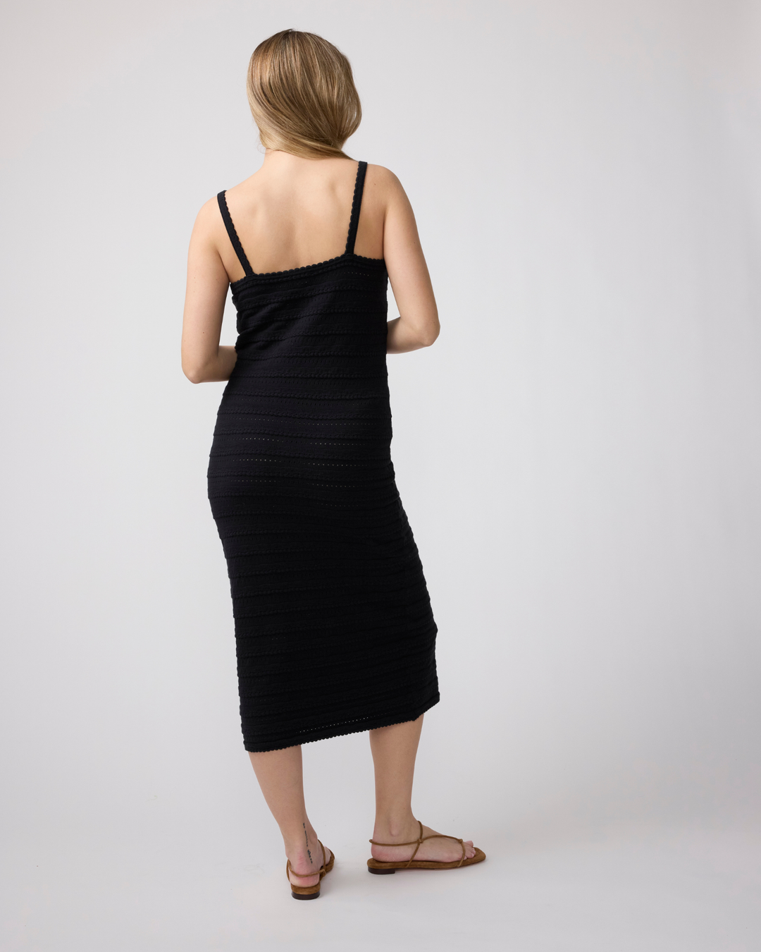 nine britton peggie back detail knit dress Ingrid + Isabel Women's Ingrid + Isabel Textured Body Con Sweater Adrianna Papell Women's Sleeveless Mother_Daughter it echoes into an Size:Small (14 3/4 neck - 33/34 sleeve)