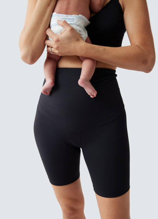 Compression Postpartum Bike Short