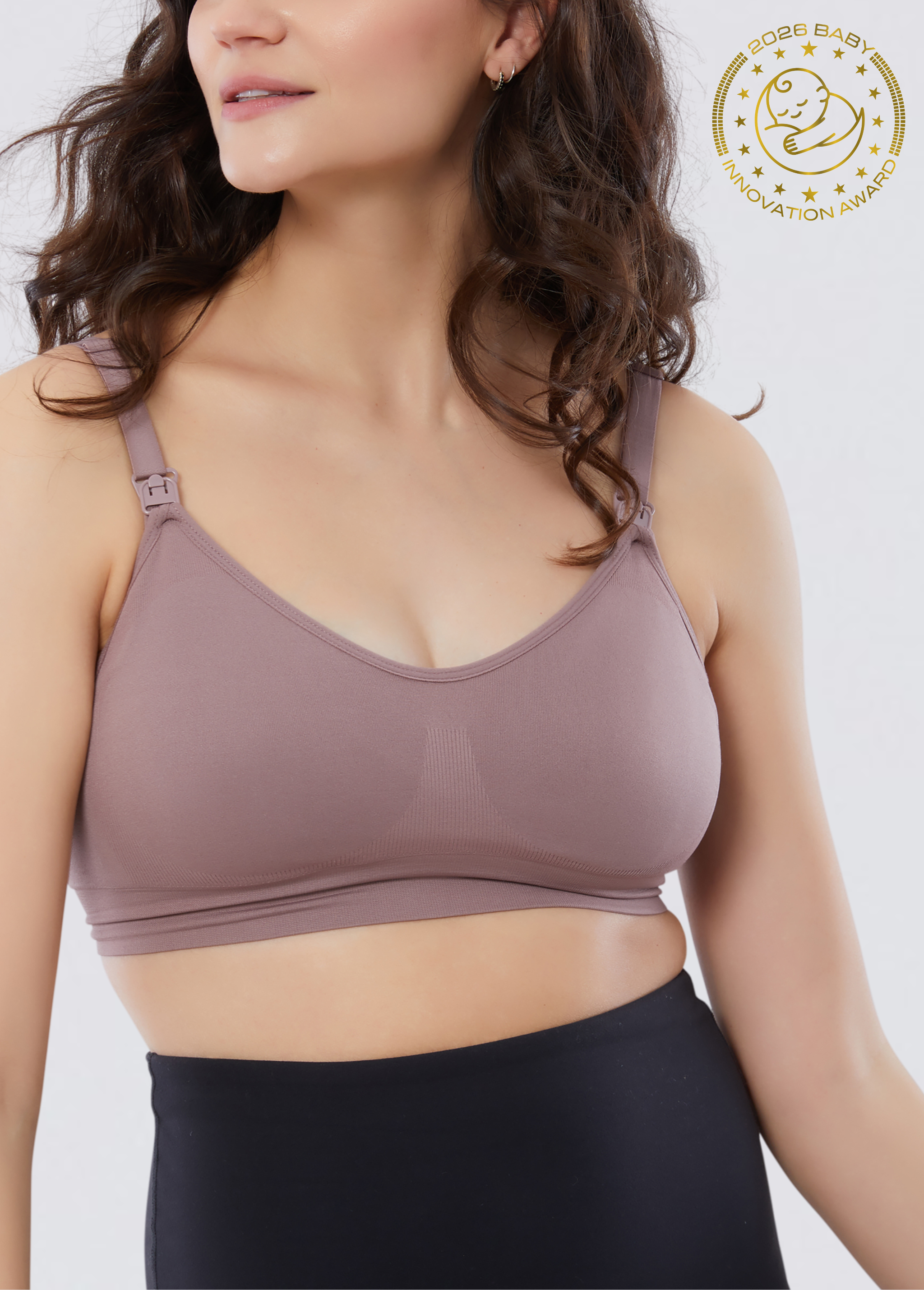 Award Winning Seamless Nursing + Pumping Bra 2 Pack