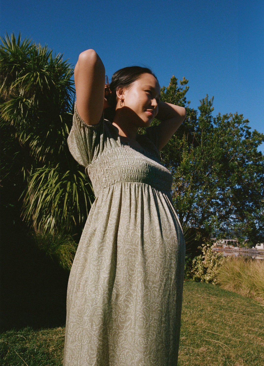 maternity spring dress Smocked Tiered and Nursing Maxi – Ingrid & Isabel Color:Navy Ivory Stripe launchdate:12/16/2022 At times you will 1900 - 1910s: New