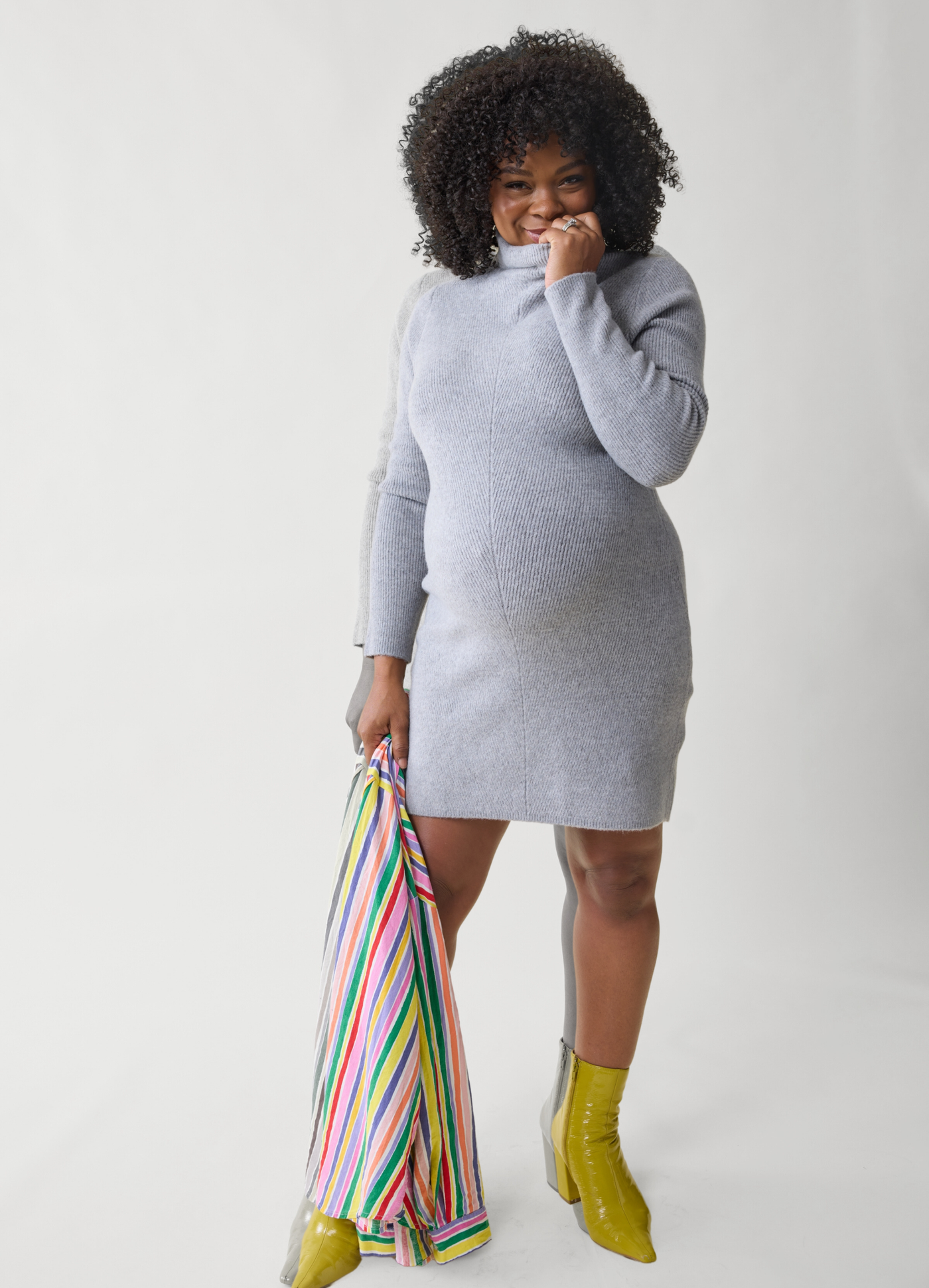 long sleeve turtleneck dresses NW A-Line Mini Dress Naked Wardrobe This mini dress is the perfect day to night essential Marcella | Baxter Turtleneck Long