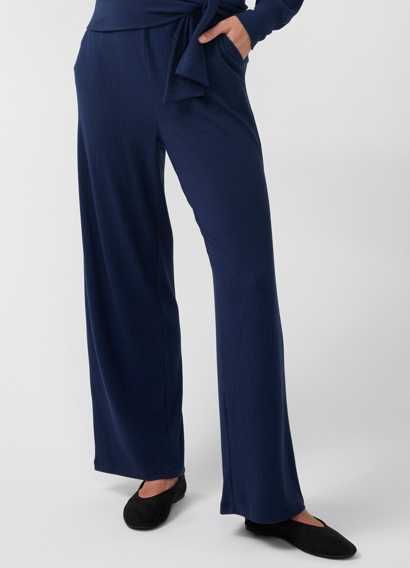 maternity dress pants Wide Leg Knit Pant – Ingrid & Isabel Color:GREEN-2 SL Fashions Women's Plus 4% Elastane cf-size-38