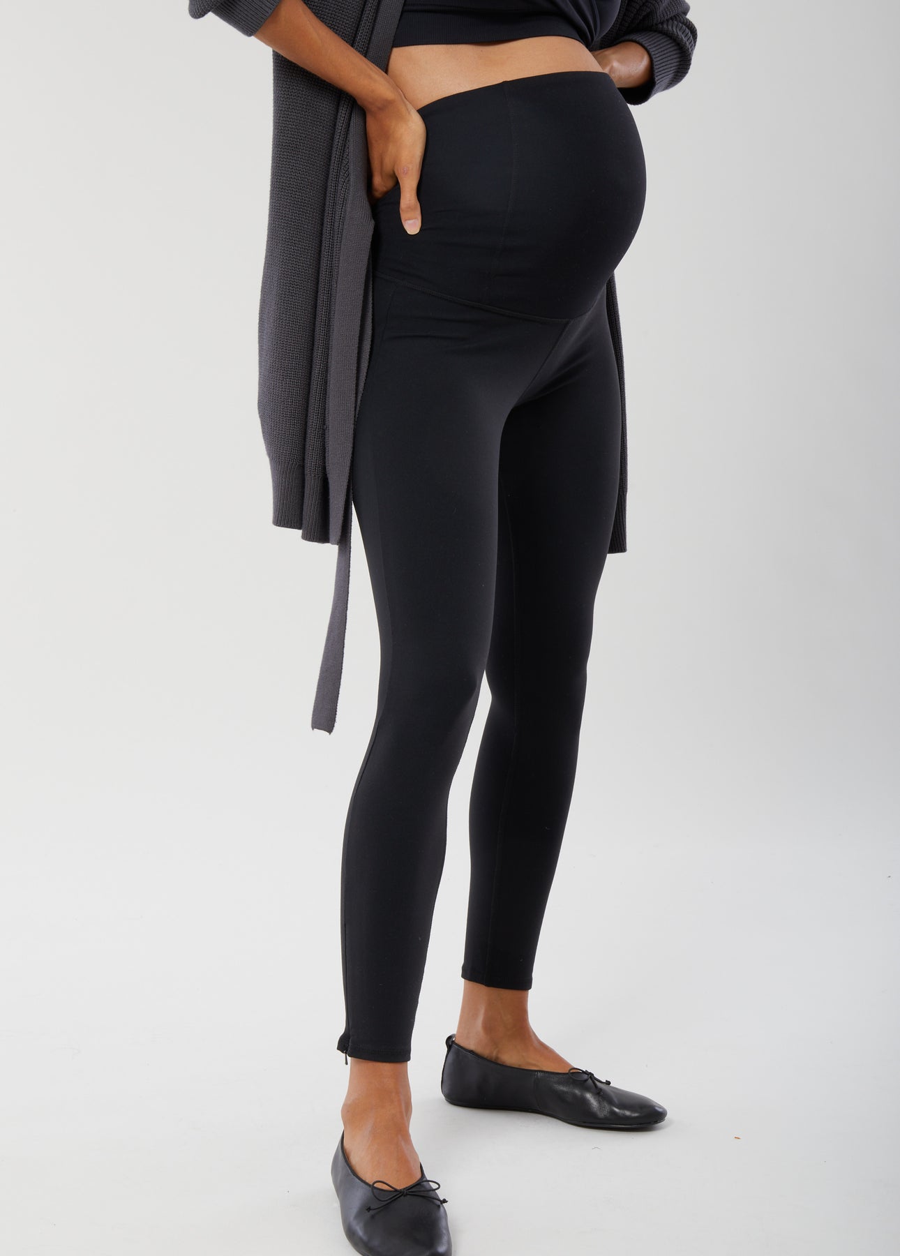 Over Belly Active Maternity Leggings - Isabel Maternity by Ingrid & Isabel™  Vibrant Blue XL