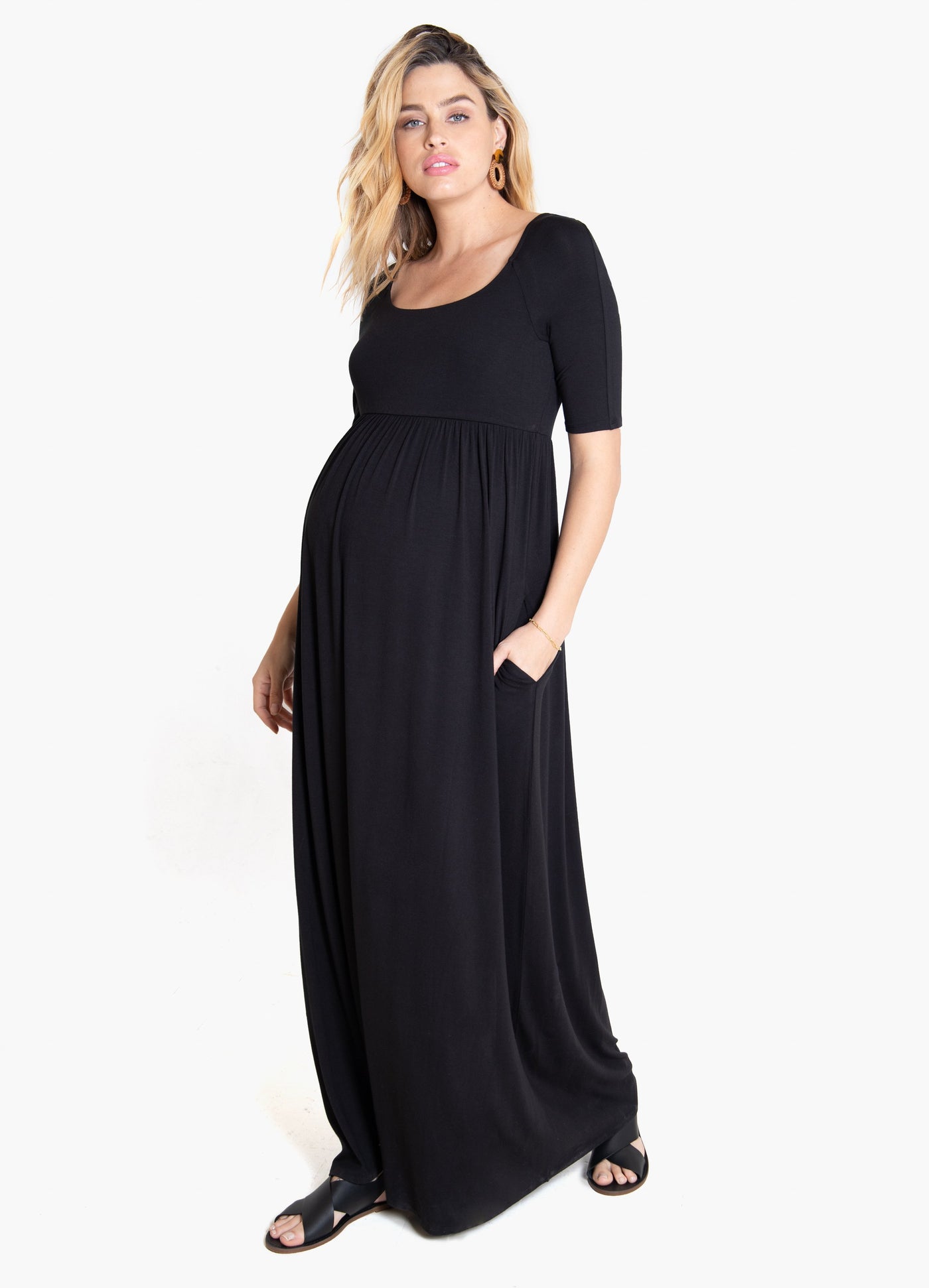 Ingrid and isabel off the shoulder shop maxi dress