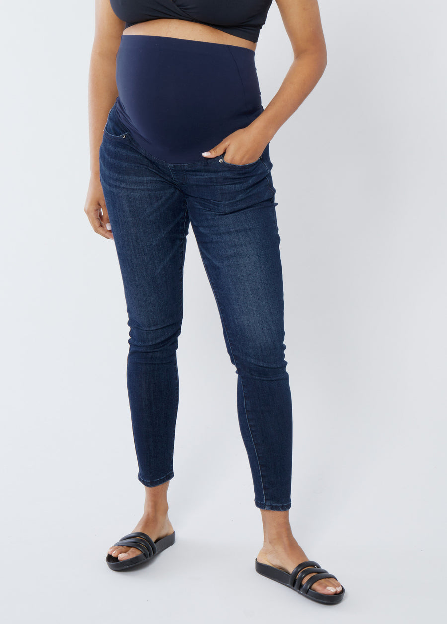 Ingrid \u0026 Isabel Maternity Skinny Jeans Size 4 Skinny Maternity Jeans W/  Crossover Panel® – Ingrid+Isabel