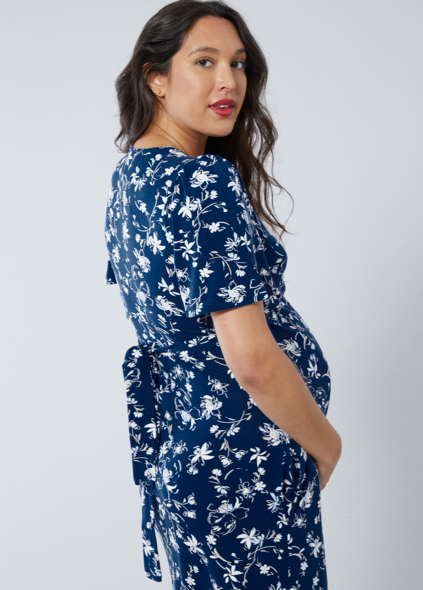 ||Navy Floral