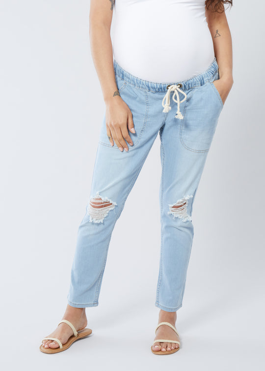 The Every Trimester Drawstring Maternity Jean