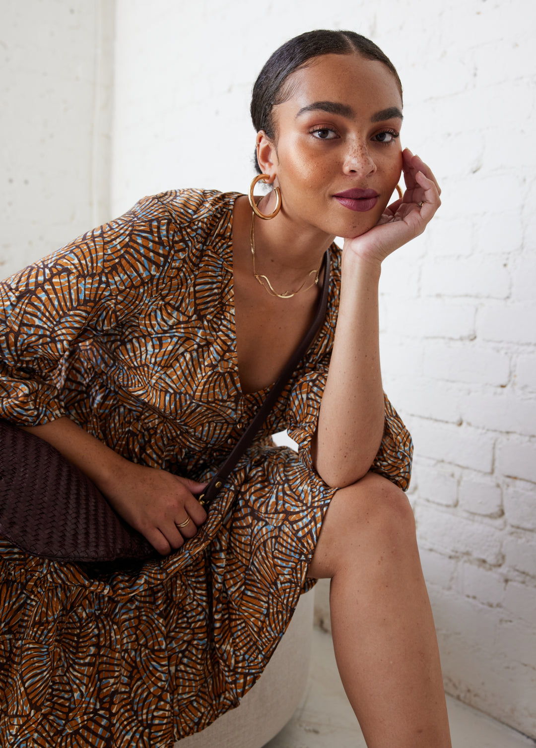Ingrid + Isabel Maternity Flutter Dress