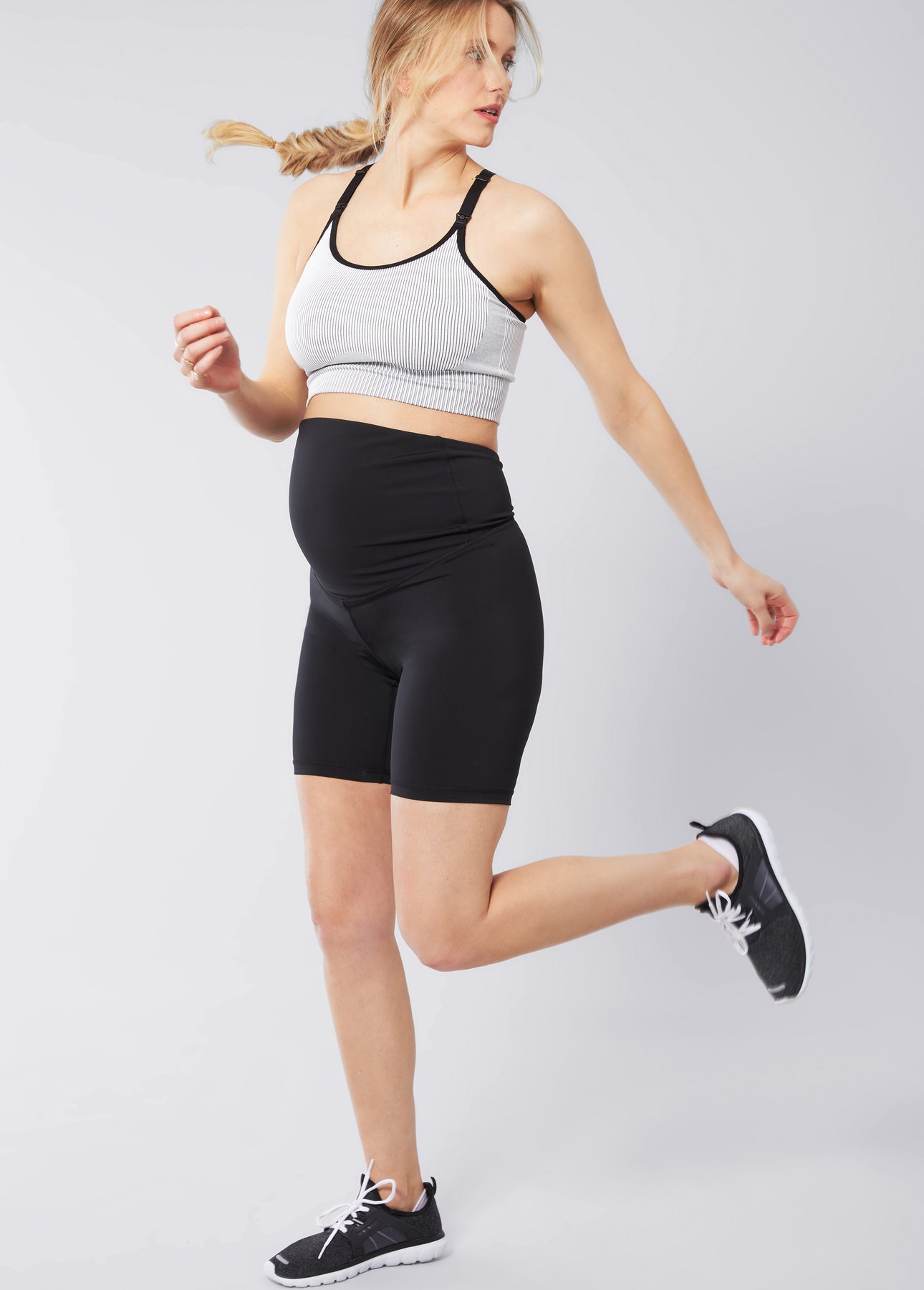 Shapewear Bike Shorts Maternity - Isabel Maternity by Ingrid & Isabel™  Black XS