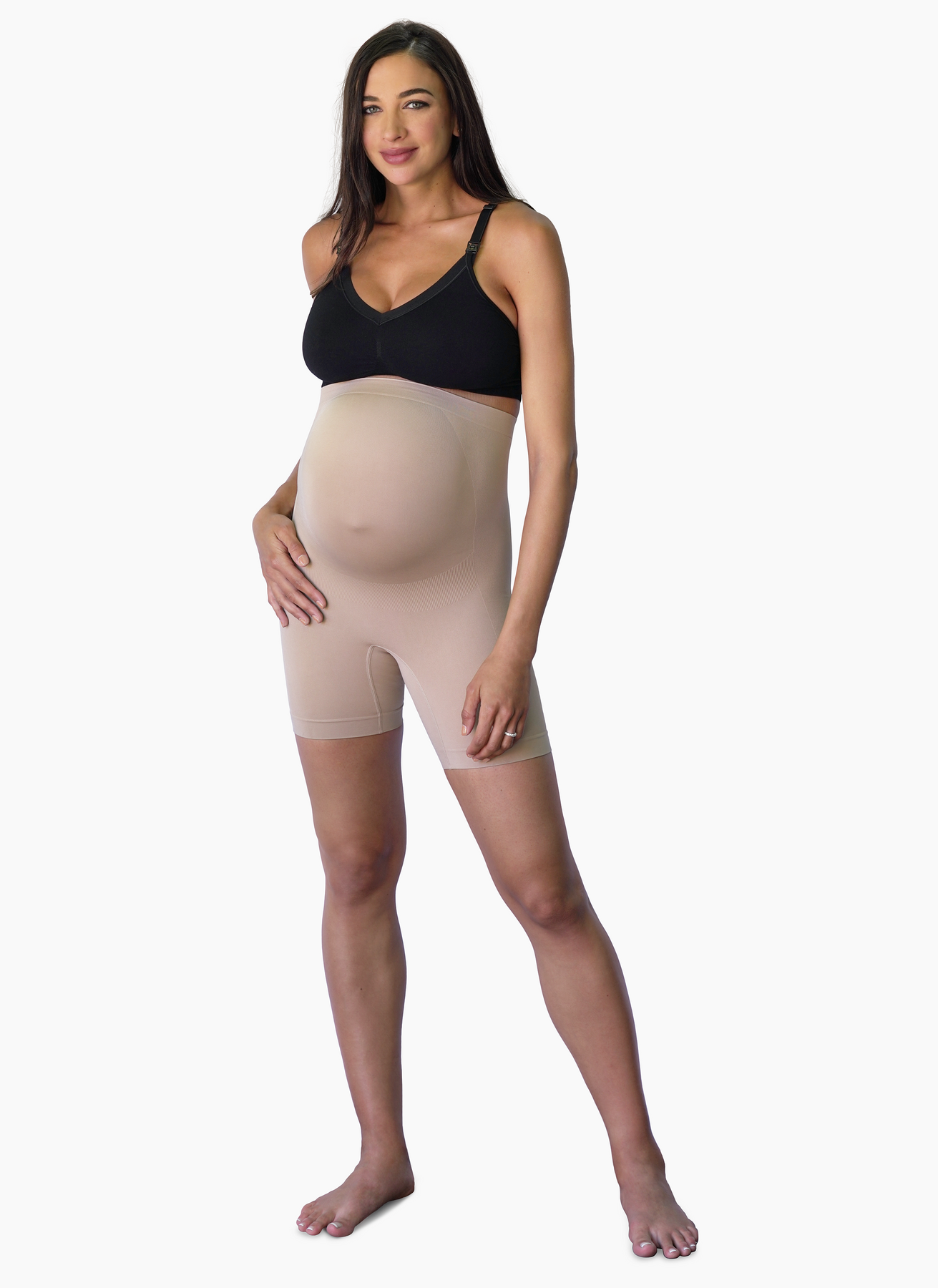 Maternity Shapewear Shorts for Under Dresses, Seamless Fabric –  Ingrid+Isabel