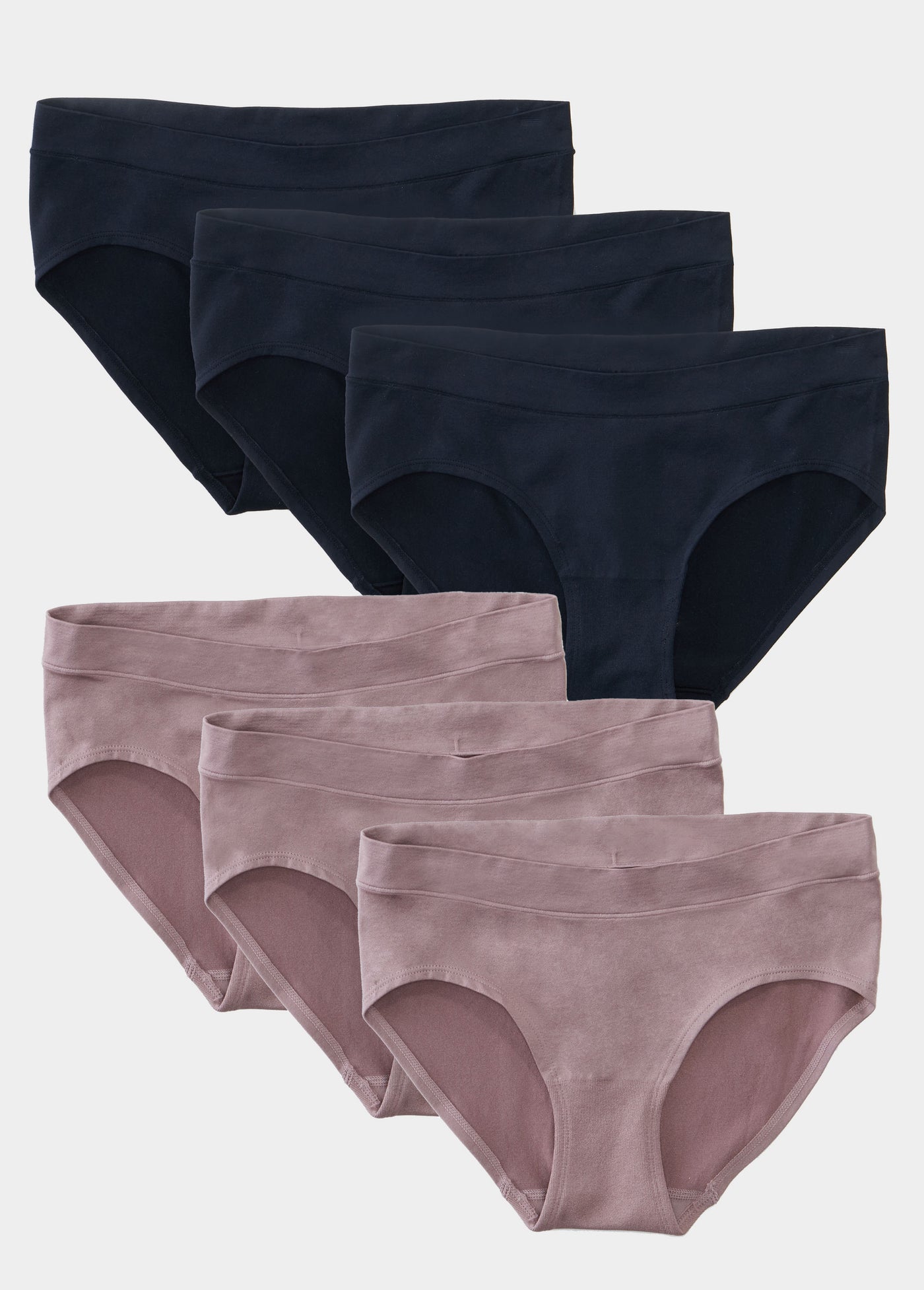 Buy Mylo Women Pack Of 2 Pure Cotton Antimicrobial Maternity Briefs - Briefs  for Women 21449696