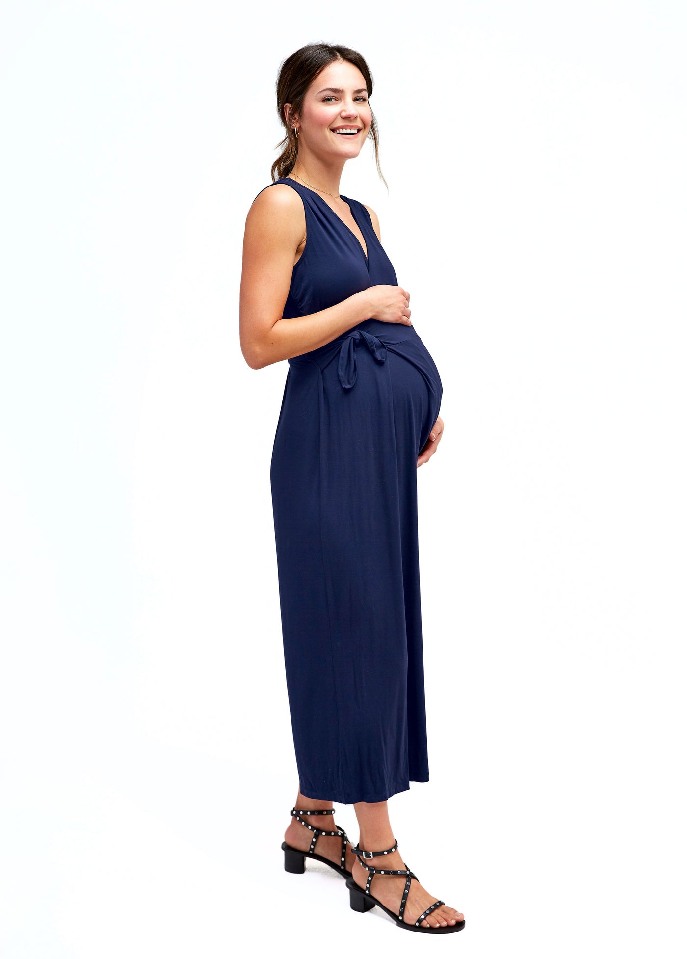NOM Francesca Maternity + Nursing Jumpsuit – Ingrid+Isabel