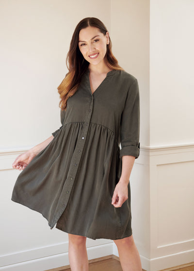 Demi Tencel Maternity Dress