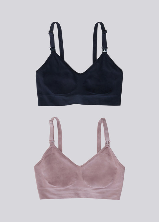 Seamless Nursing + Pumping Bra 2-Pack Bundle
