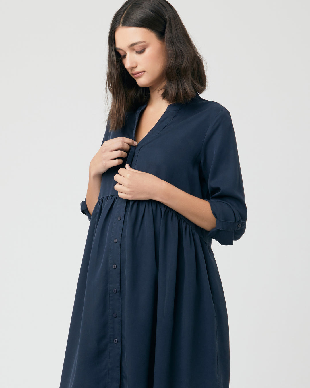 Ripe Women's Demi Tencel Dress in Brushed Olive